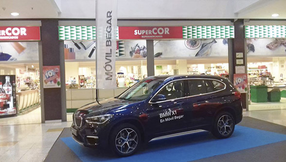 El exitoso BMW X1 se desplaza hasta el centro comercial Alzamora