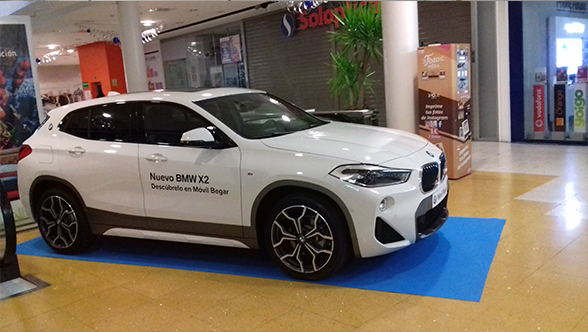 El nuevo BMW X2 llega al centro comercial de Alzamora